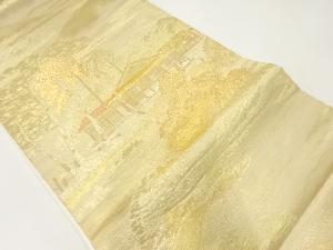 洛西桂離宮模様織出し袋帯